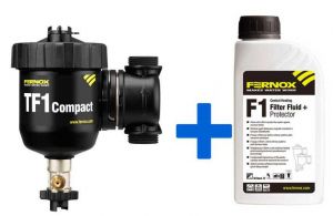 FERNOX Fernox Total Filter TF1 Compact Mgneses iszaplevlaszt 22mm csatlakozssal