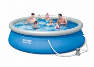 Bestway Bestway Sweet Pool felfjhat karimj, puhafal medence szett 396x84 cm ,FFA130