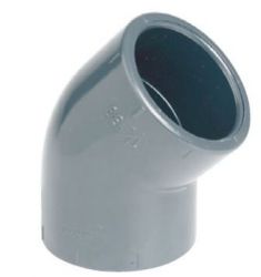 PVC idom Knyk 45 fokos (ragaszthat)